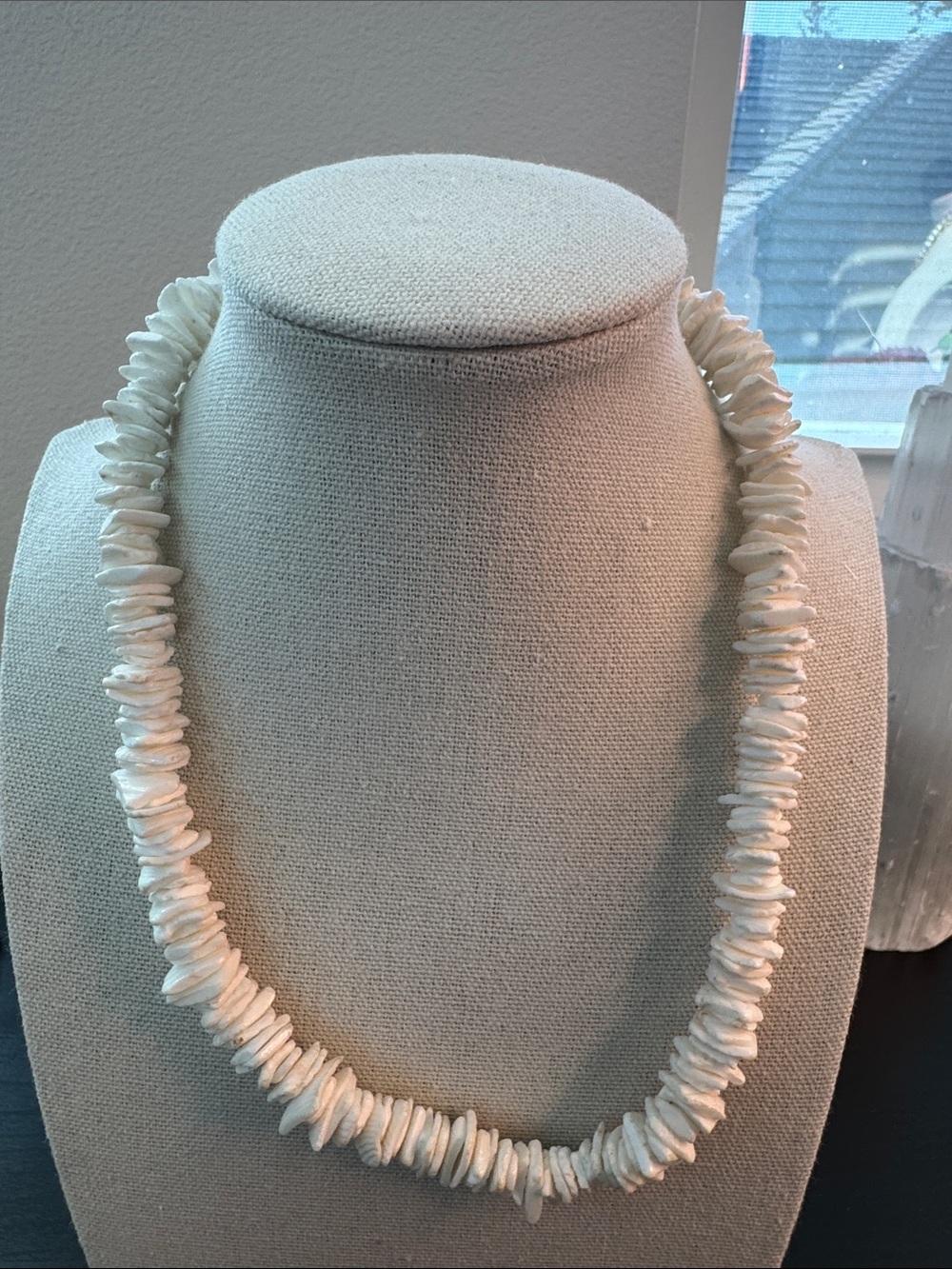 Natural White Shell Chip Necklace - Women Jewelry